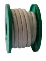 Těsnění žáruvzdorné hranaté 12x12 mm bílé