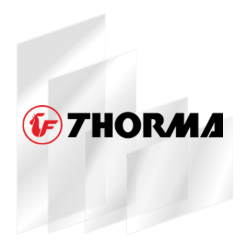Replacement glass for THORMA stoves